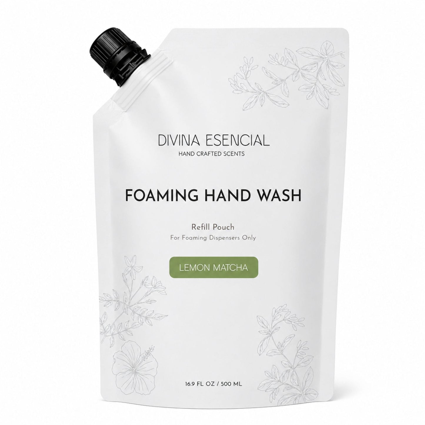 Hand & Body Wash Refill Pouch - Lemon Matcha