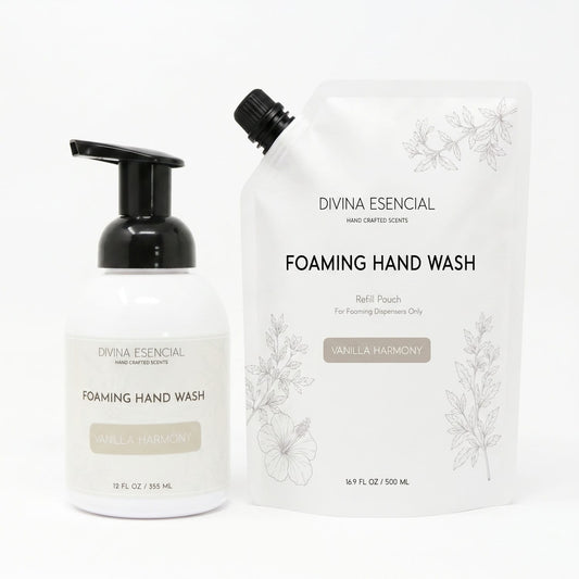 Hand & Body Lotion with Refill Pouch - Vanilla Harmony