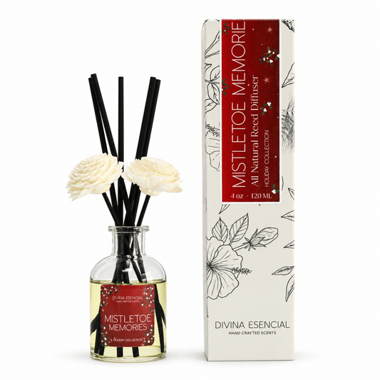 Mistletoe Memories Reed Diffuser – Holiday Collection