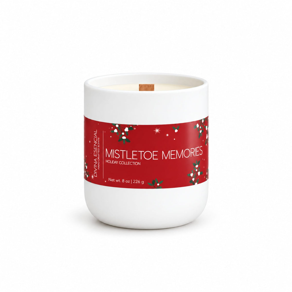 Mistletoe Memories Candle with Canvas Bag - Holiday Collection
