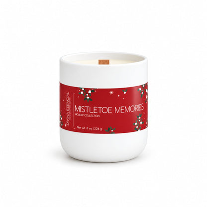 Mistletoe Memories Candle with Canvas Bag - Holiday Collection