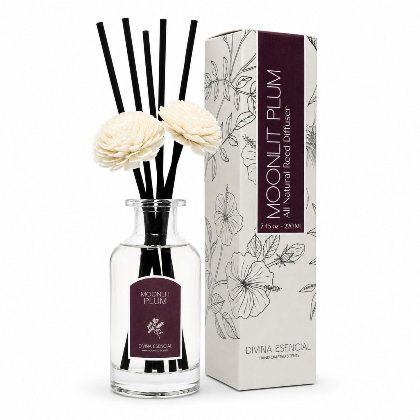 Moonlit Plum Reed Diffuser