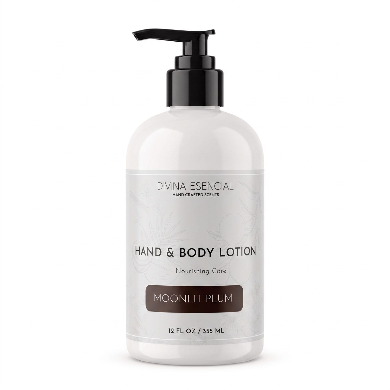 moonlit-plum Hand & Body Lotion - White Background