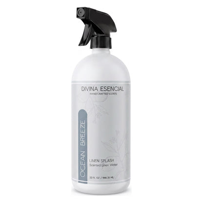 Divina Esencial Ocean Breeze Linen Spray 32oz on white background