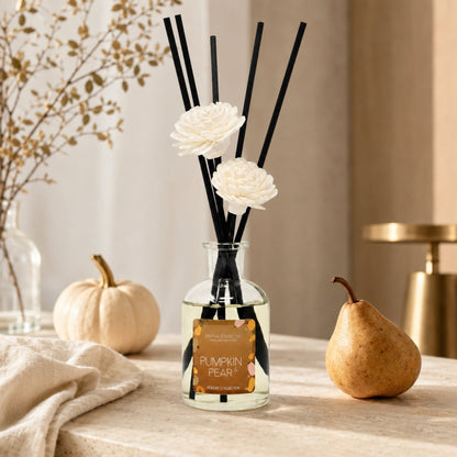 Pumpkin & Pear Reed Diffuser – Limited Fall Edition