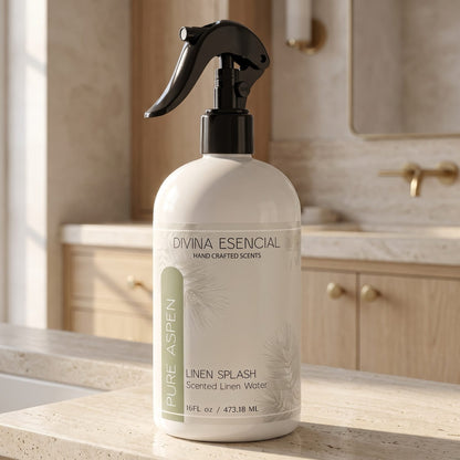 pure-aspen Linen Spray 16oz - Lifestyle