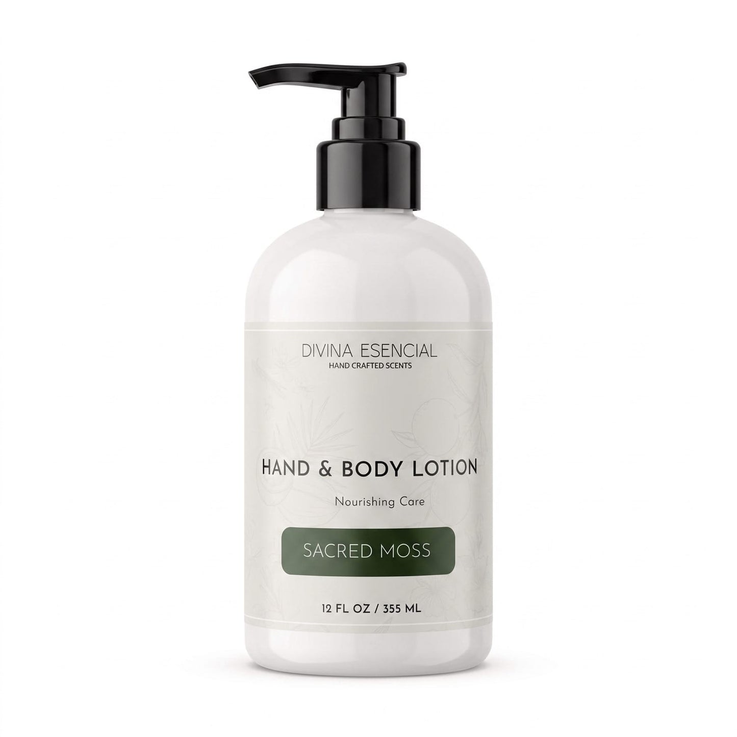 sacred-moss Hand & Body Lotion - White Background