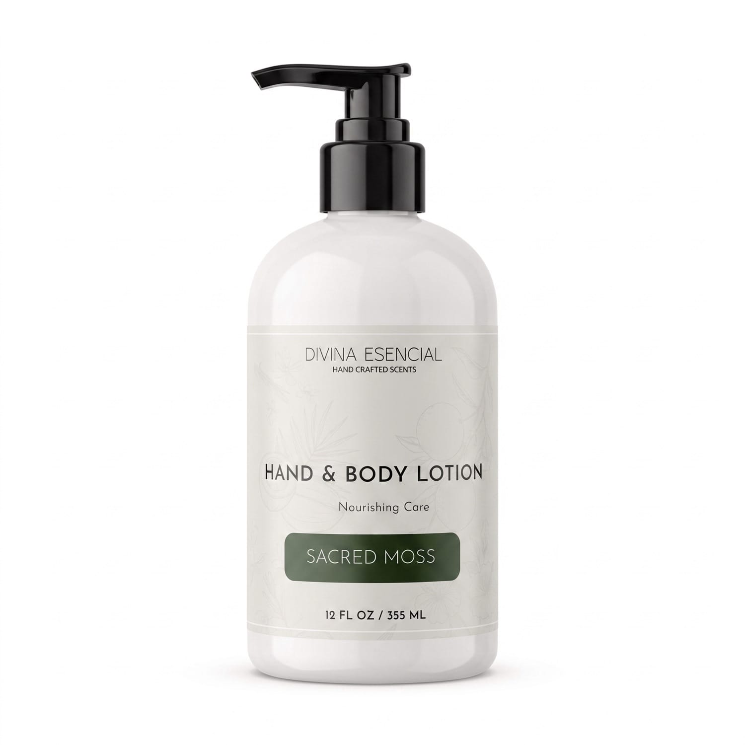 sacred-moss Hand & Body Lotion - White Background