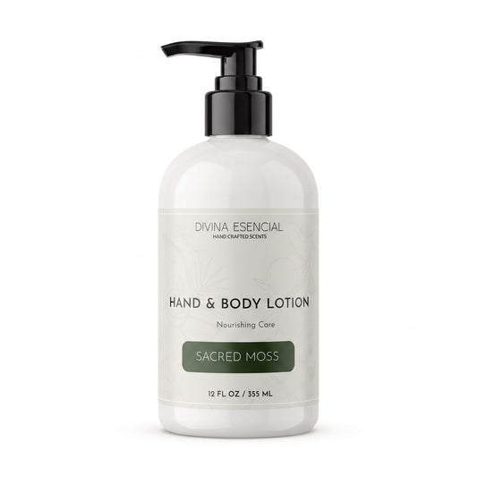 sacred-moss Hand & Body Lotion - White Background