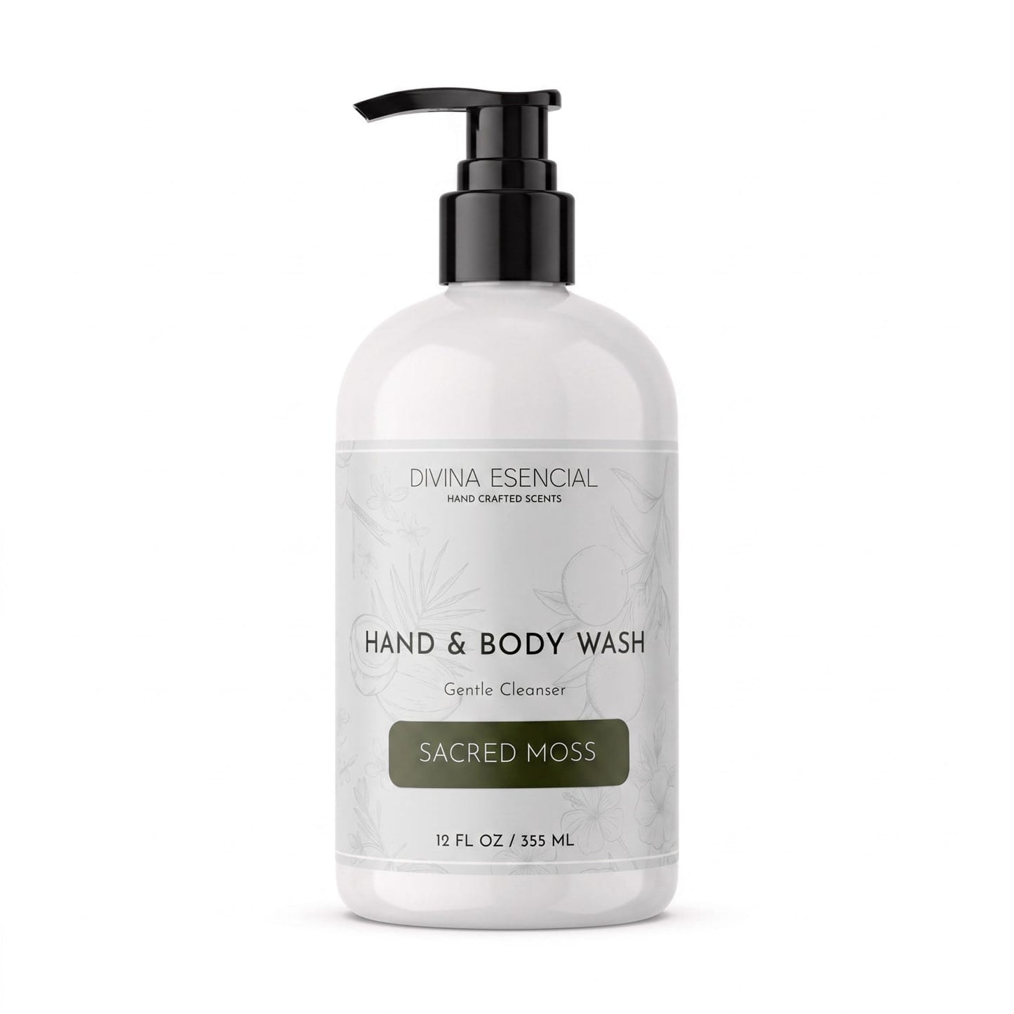 sacred-moss Hand & Body Wash - White Background