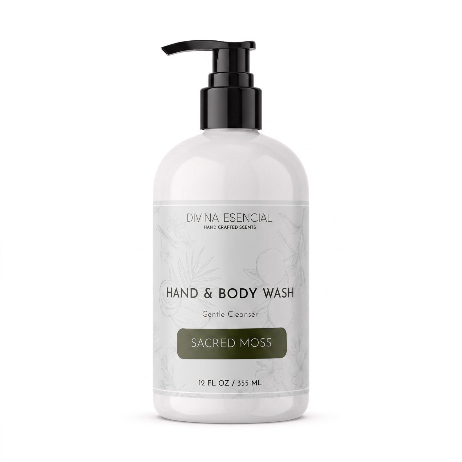 sacred-moss Hand & Body Wash - White Background