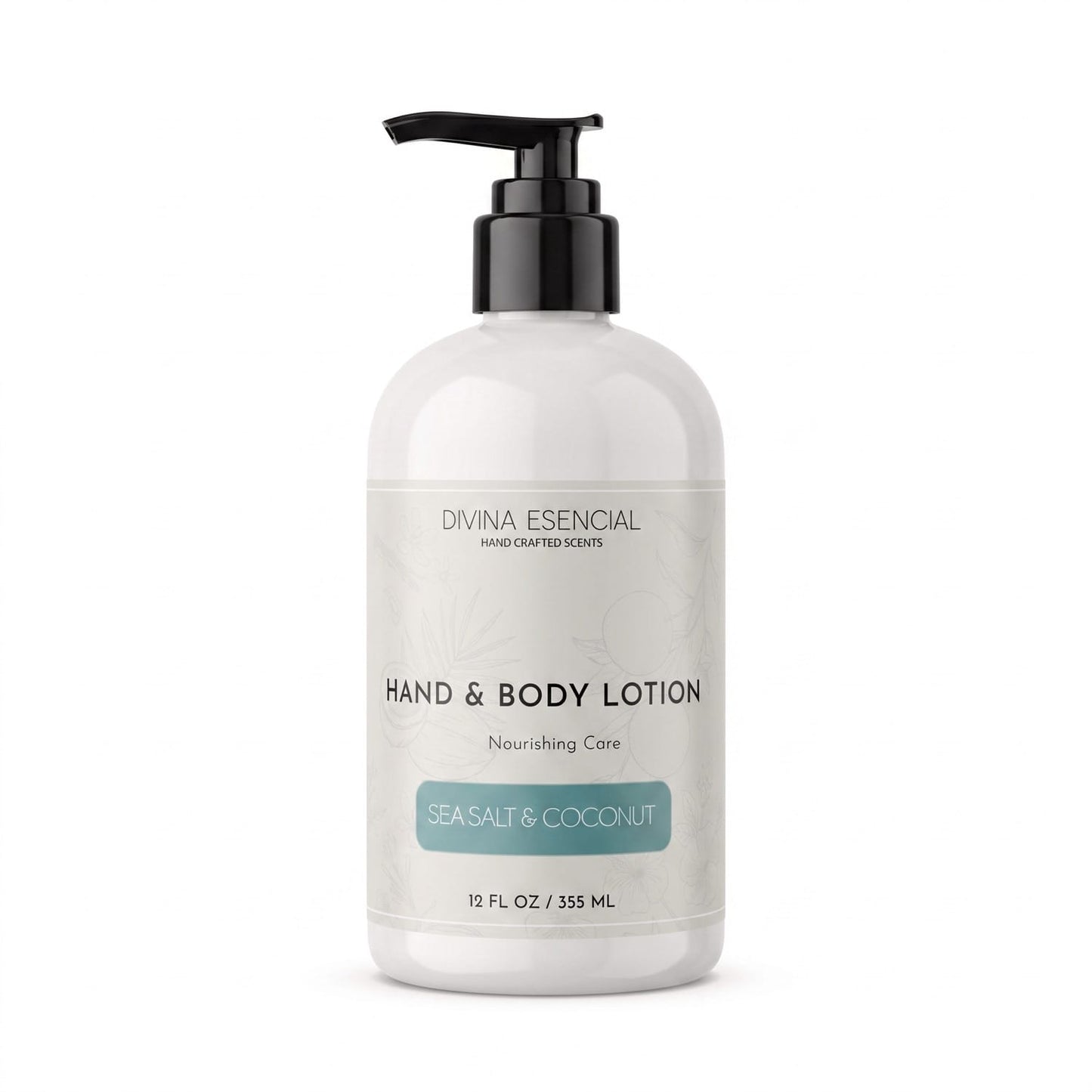 sea-salt-and-coconut Hand & Body Lotion - White Background