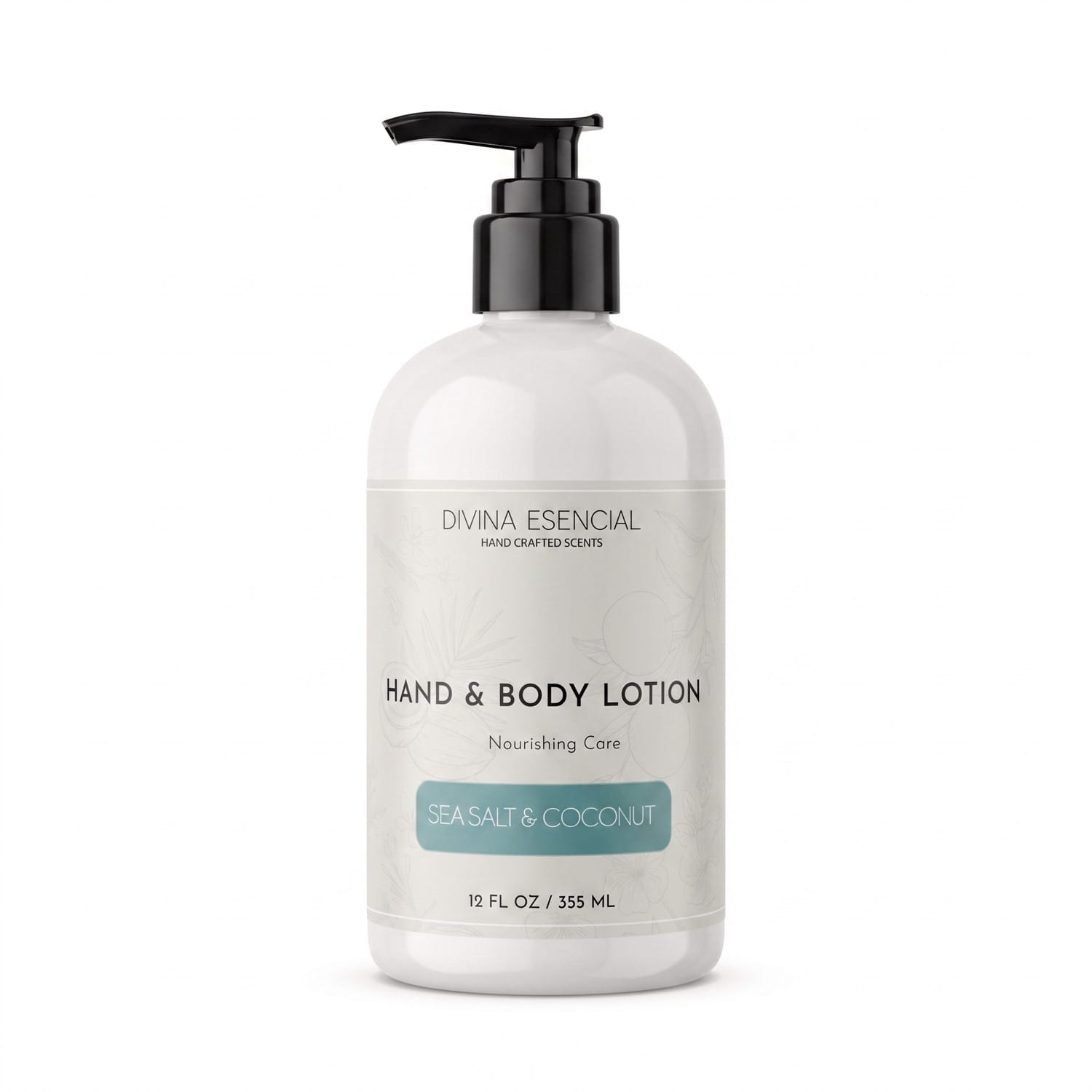 sea-salt-and-coconut Hand & Body Lotion - White Background