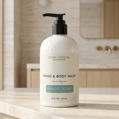 sea-salt-and-coconut Hand & Body Wash - Lifestyle