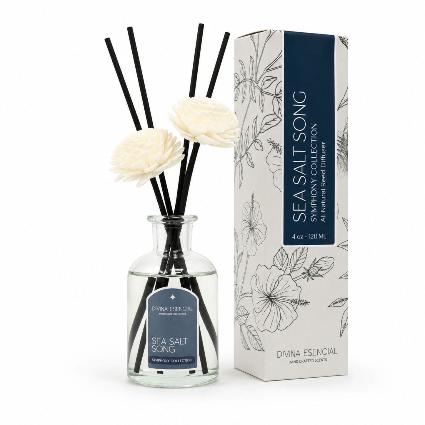Sea Salt Song Reed Diffuser - Symphony Collection