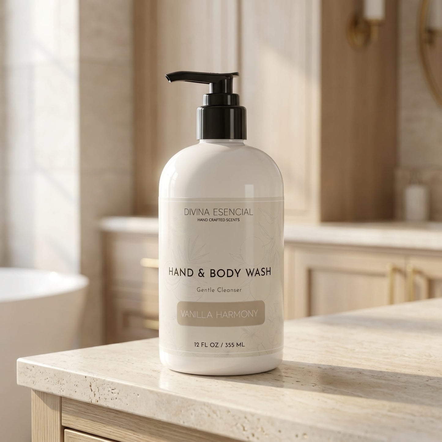 vanilla-harmony Hand & Body Wash - Lifestyle
