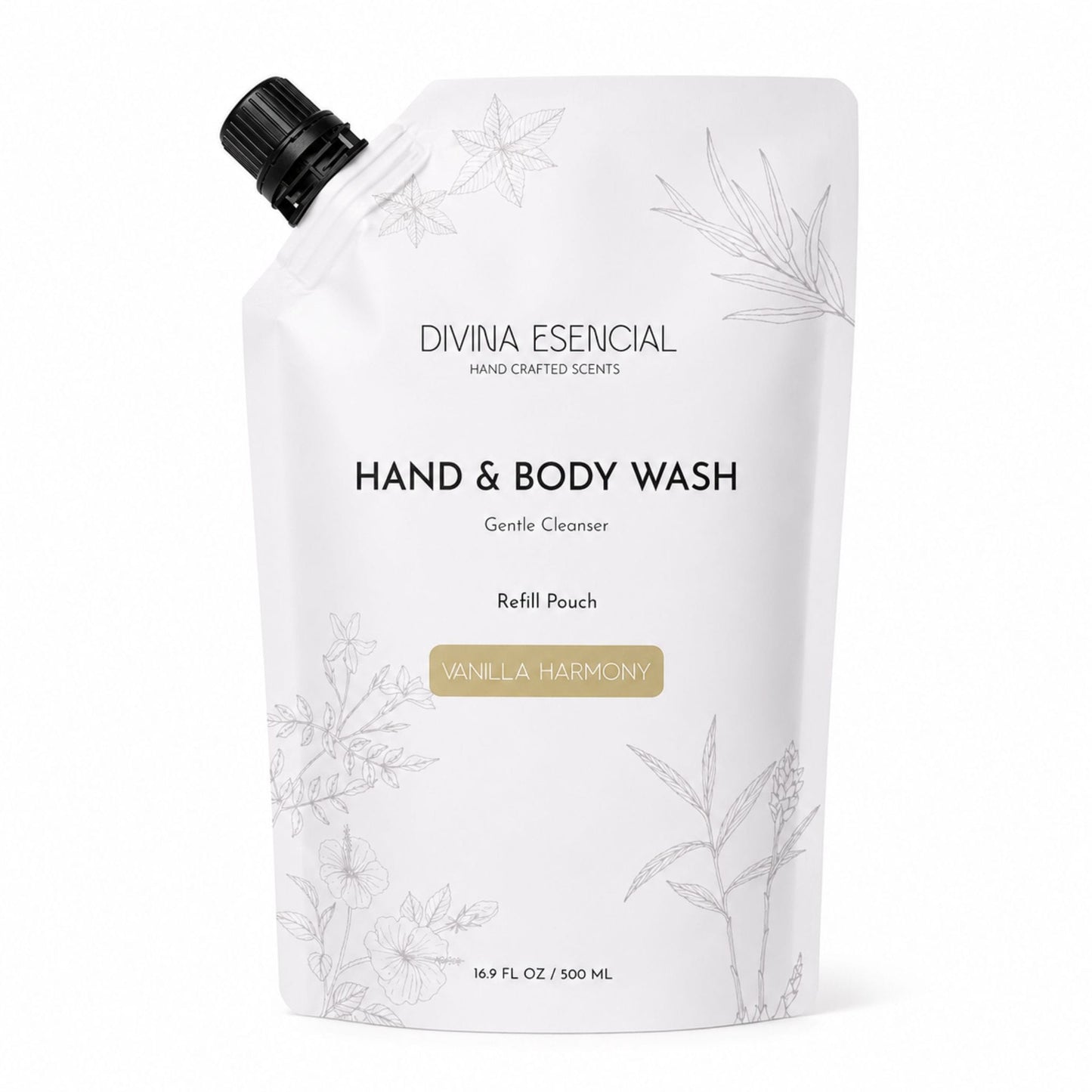 Hand & Body Wash Refill Pouch - Vanilla Harmony