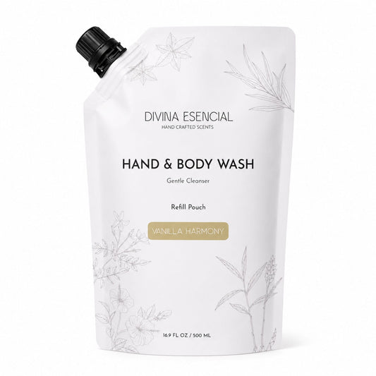 Hand & Body Wash Refill Pouch - Vanilla Harmony