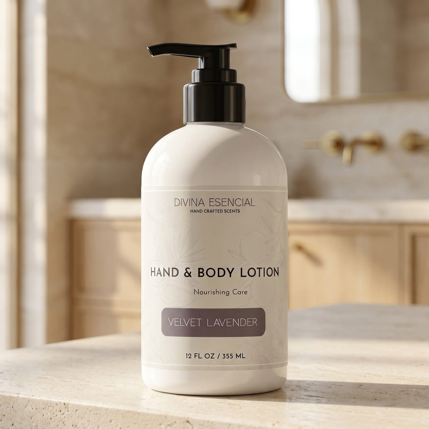 velvet-lavender Hand & Body Lotion - Lifestyle