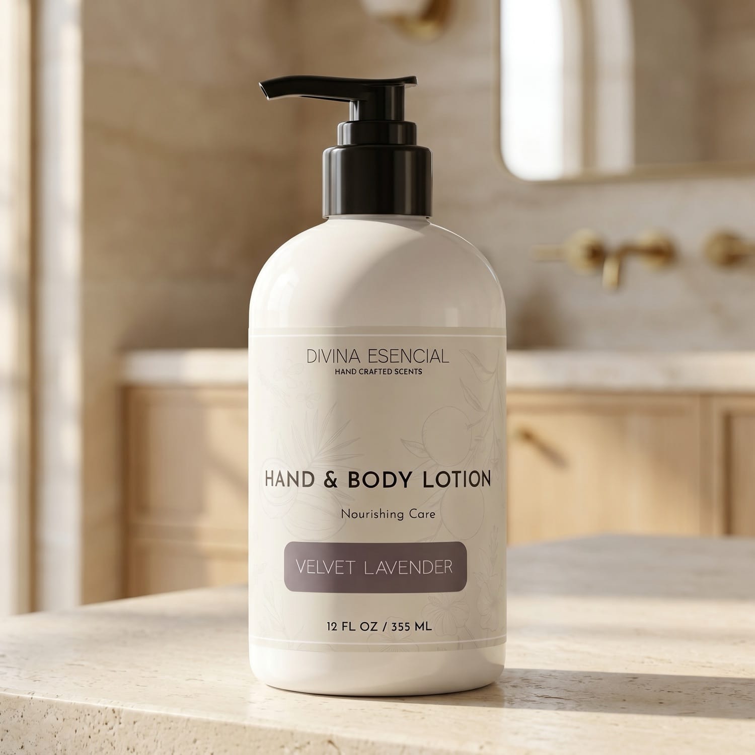 velvet-lavender Hand & Body Lotion - Lifestyle
