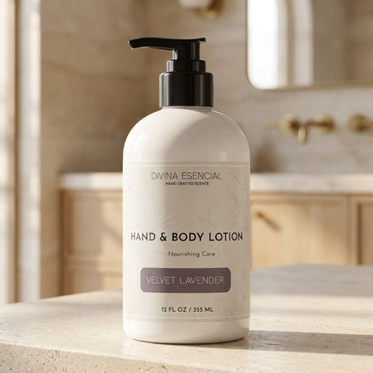 velvet-lavender Hand & Body Lotion - Lifestyle