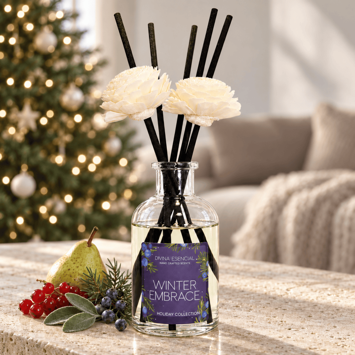 Winter Embrace Reed Diffuser