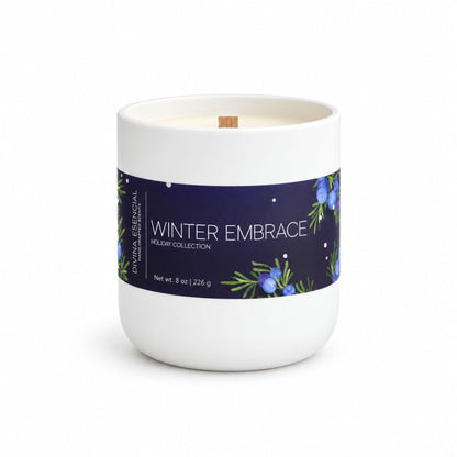 Winter Embrace Candle witn Canvas Bag – Fall to Winter Scent