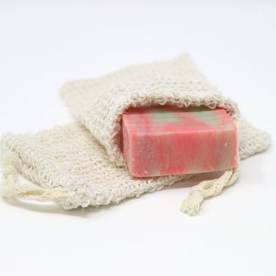Sisal Soap Saver Pouch (Set of 2-4)