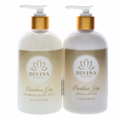 Divina Esencial Hand Soap & Shea Lotion Bamboo Joy - 2-Piece Set - Rebrand Sale