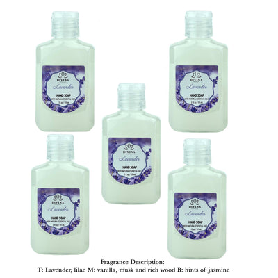 Lavender PocketBac Hand Foaming Soap, 5-Pack