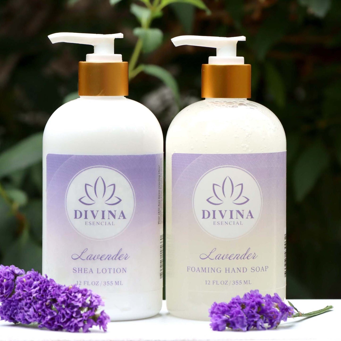 Divina Esencial Hand Soap & Shea Lotion Lavender - 2-Piece Set - Rebrand Sale