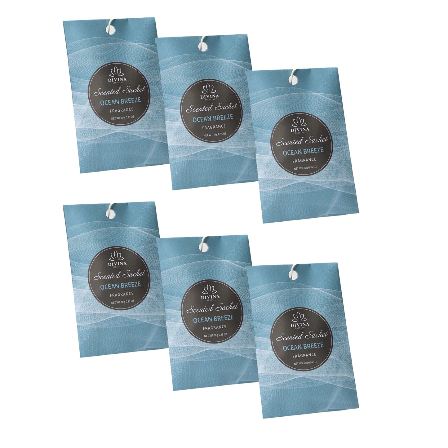 Scented Sachet Ocean Breeze (Set of 4-6- 8) - Rebrand Sale