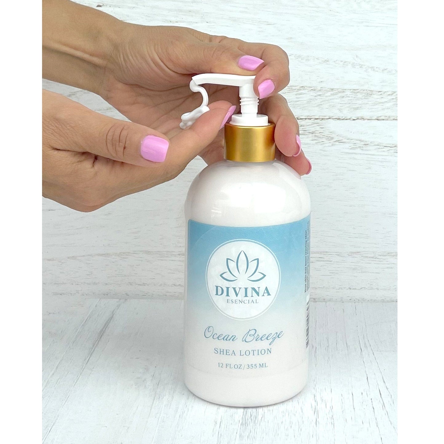 Divina Esencial Hand Soap & Shea Lotion Ocean Breeze - 2-Piece Set - Rebrand Sale