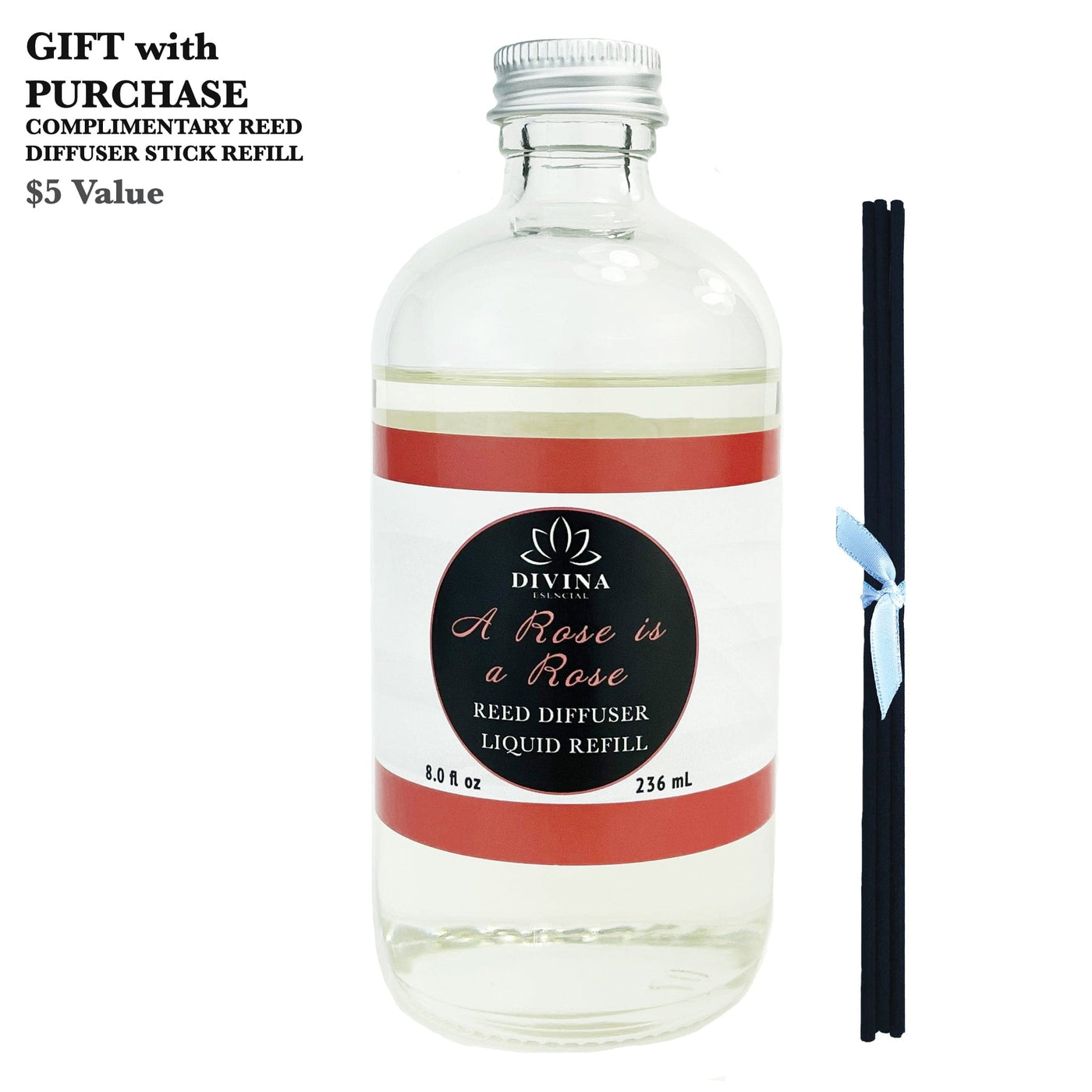 A Rose is A Rose Reed Diffuser Liquid Refill