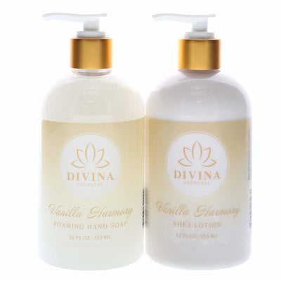 Divina Esencial Hand Soap & Shea Lotion Vanilla Harmony 2-Piece Set