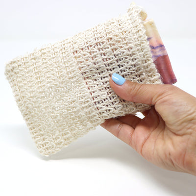 Sisal Soap Saver Pouch (Set of 2-4)
